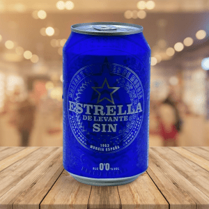 Cerveza "Estrella Levante" Sin Alcohol 33 cl Pack de 6