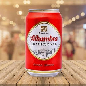 Cerveza "Alhambra" 33 cl Pack 24 Latas