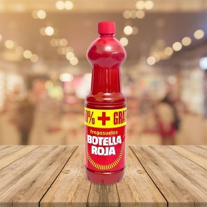 Fregasuelos "Botella Roja" 1 litro + 50 % Gratis