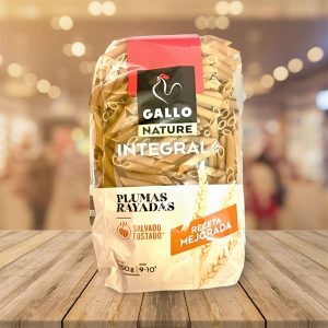 Pasta "Gallo" Integral Pluma Rallada 450 gr