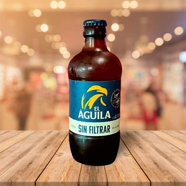 Cerveza " El Aguila" Sin Filtrar 33 Cl