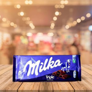Tableta Chocolate "Milka" Triple 90 Gr