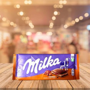 Tableta Chocolate "Milka" Caramelo 100 Gr