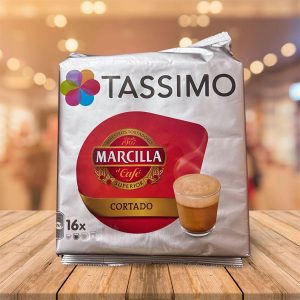 Café Marcilla "Tassimo" Cortado 16 Capsulas