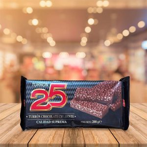 Tableta "Turrón 25" Chocolate Crujiente 200 Gr