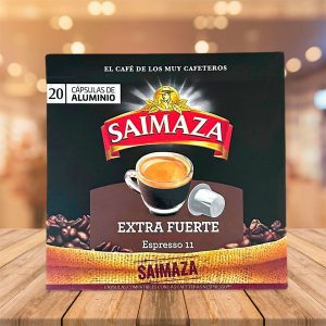 Cápsulas Café Extra Fuerte "Saimaza" 20 Ud
